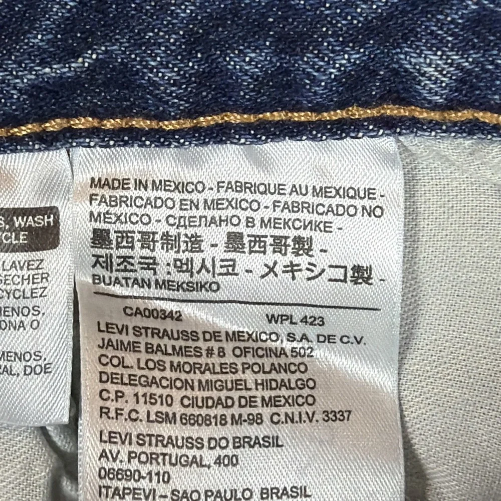 Levi's 541 Jeans Men's 48x32 BIG & TALL Blue Flex Athletic Taper Stretch NWT